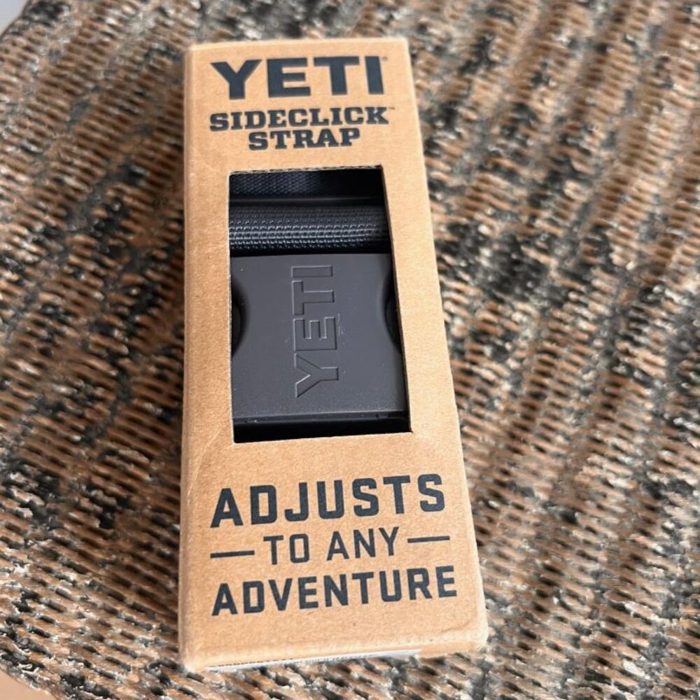 NWT Yeti Sideclick Strap in Charcoal